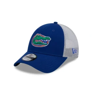 Clearance Florida Gators Blue 9FORTY Trucker Hat - KTGCaps - Baseball caps for various teams, purchased online at a discount