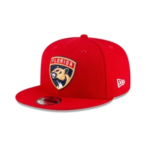 Clearance Florida Panthers Red 9FIFTY Snapback Hat - KTGCaps - Baseball caps for various teams, purchased online at a discount