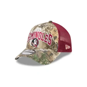 Fashion Florida State Seminoles Active 9FORTY AFrame Trucker Hat - KTGCaps - Baseball caps for various teams, purchased online at a discount