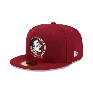 Flash Sale Florida State Seminoles Garnet 59FIFTY Fitted Hat - KTGCaps - Baseball caps for various teams, purchased online at a discount