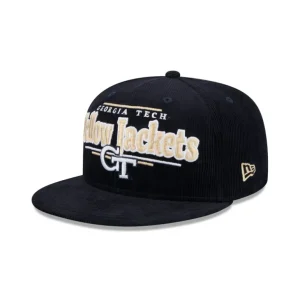 Fashion Georgia Tech Yellow Jackets Throwback Display 9FIFTY Snapback Hat - KTGCaps - Baseball caps for various teams, purchased online at a discount