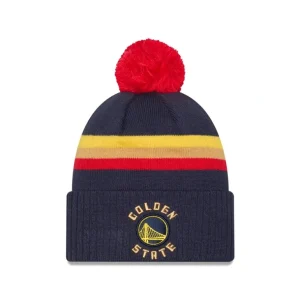 Clearance Golden State Warriors 2024 City Edition Pom Knit Hat - KTGCaps - Baseball caps for various teams, purchased online at a discount