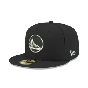 Discount Golden State Warriors Black amp White 59FIFTY Fitted Hat - KTGCaps - Baseball caps for various teams, purchased online at a discount