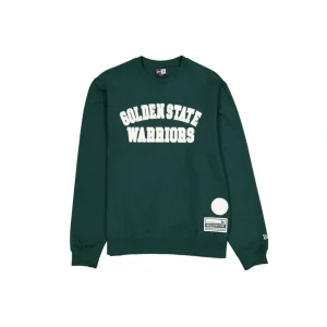 Flash Sale Golden State Warriors Dark Green Logo Select Crewneck - KTGCaps - Baseball caps for various teams, purchased online at a discount