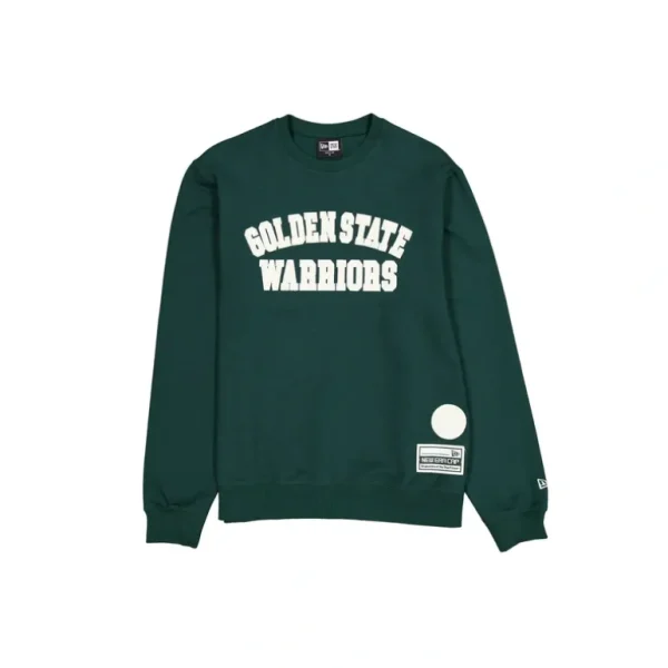 Flash Sale Golden State Warriors Dark Green Logo Select Crewneck - KTGCaps - Baseball caps for various teams, purchased online at a discount
