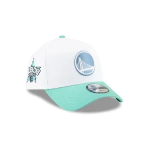 Shop Golden State Warriors Spring Colorway 9FORTY AFrame Snapback Hat - KTGCaps - Baseball caps for various teams, purchased online at a discount