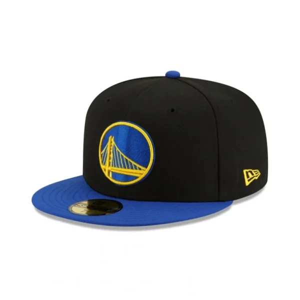 Flash Sale Golden State Warriors Two Tone 59FIFTY Fitted Hat - KTGCaps - Baseball caps for various teams, purchased online at a discount