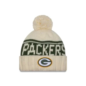 Clearance Green Bay Packers 2024 Cold Weather Chrome Pom Knit Hat - KTGCaps - Baseball caps for various teams, purchased online at a discount