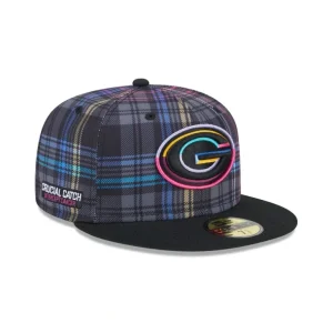 Discount Green Bay Packers 2024 Crucial Catch 59FIFTY Fitted Hat - KTGCaps - Baseball caps for various teams, purchased online at a discount