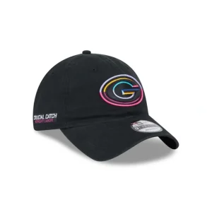 Fashion Green Bay Packers 2024 Crucial Catch 9TWENTY Adjustable Hat - KTGCaps - Baseball caps for various teams, purchased online at a discount