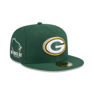 Fashion Green Bay Packers 2024 Draft 59FIFTY Fitted Hat - KTGCaps - Baseball caps for various teams, purchased online at a discount