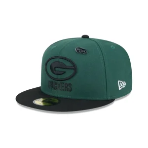 Clearance Green Bay Packers 2024 Inspire Change 59FIFTY Fitted Hat - KTGCaps - Baseball caps for various teams, purchased online at a discount