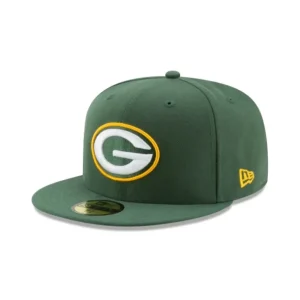 Fashion Green Bay Packers 59FIFTY Fitted Hat - KTGCaps - Baseball caps for various teams, purchased online at a discount
