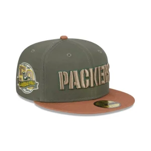 Discount Green Bay Packers Ripstop 59FIFTY Fitted Hat - KTGCaps - Baseball caps for various teams, purchased online at a discount