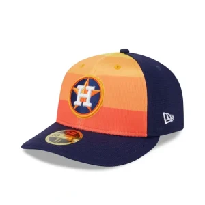 Discount Houston Astros 2024 Batting Practice Low Profile 59FIFTY Fitted Hat - KTGCaps - Baseball caps for various teams, purchased online at a discount
