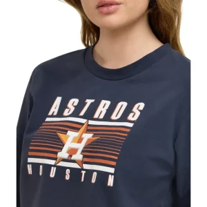 Flash Sale Houston Astros Active Womens Long Sleeve TShirt - KTGCaps - Baseball caps for various teams, purchased online at a discount