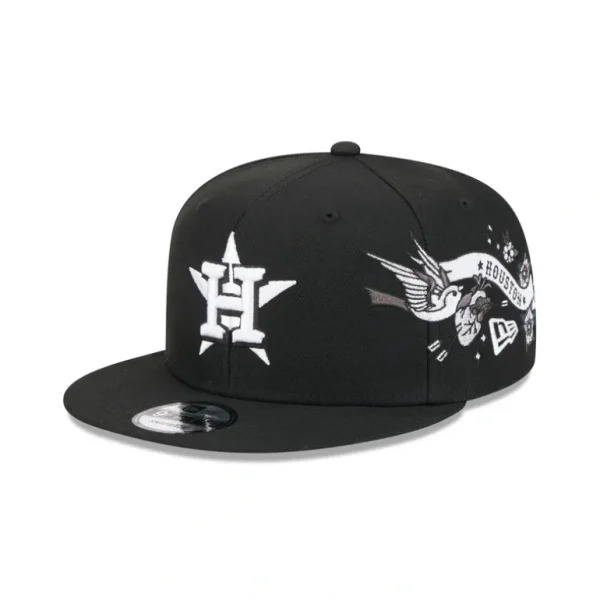 Fashion Houston Astros City Art 9FIFTY Snapback Hat - KTGCaps - Baseball caps for various teams, purchased online at a discount