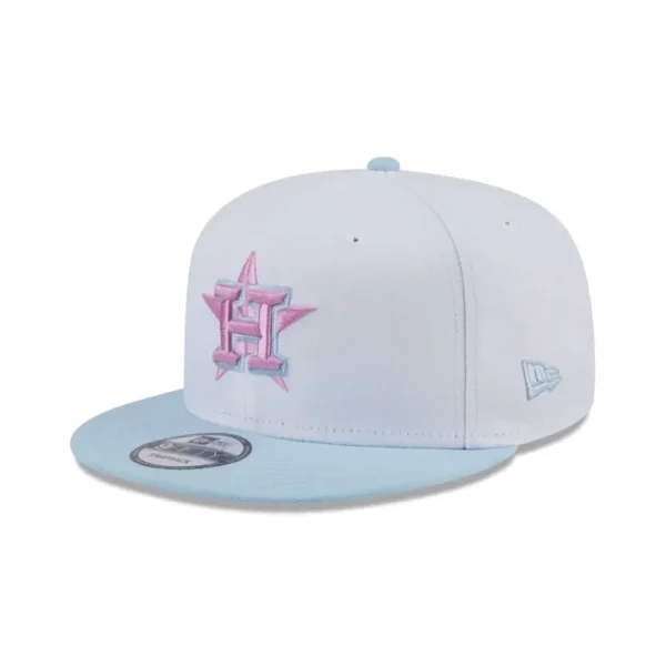 Clearance Houston Astros Color Pack White 9FIFTY Snapback Hat - KTGCaps - Baseball caps for various teams, purchased online at a discount