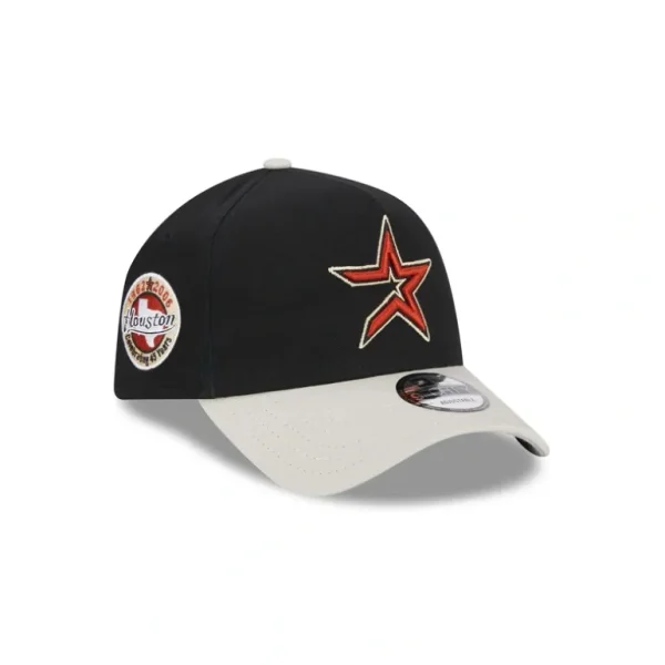 Flash Sale Houston Astros Coop Logo Select 9FORTY AFrame Snapback Hat - KTGCaps - Baseball caps for various teams, purchased online at a discount