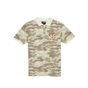 Fashion Houston Astros Fairway Camo Polo - KTGCaps - Baseball caps for various teams, purchased online at a discount