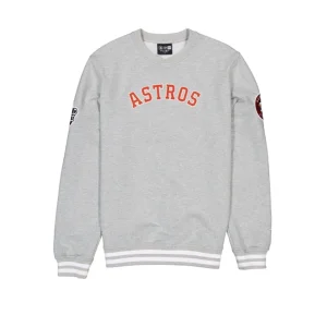 Fashion Houston Astros Gray Logo Select Crewneck - KTGCaps - Baseball caps for various teams, purchased online at a discount