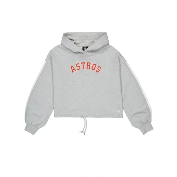 Discount Houston Astros Gray Logo Select Womens Hoodie - KTGCaps - Baseball caps for various teams, purchased online at a discount