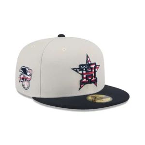 Clearance Houston Astros Independence Day 2024 59FIFTY Fitted Hat - KTGCaps - Baseball caps for various teams, purchased online at a discount