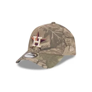 Shop Houston Astros Leaf Camo 9FORTY AFrame Snapback Hat - KTGCaps - Baseball caps for various teams, purchased online at a discount