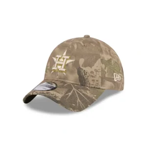 Clearance Houston Astros Leaf Camo 9TWENTY Adjustable Hat - KTGCaps - Baseball caps for various teams, purchased online at a discount