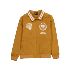 Flash Sale Houston Astros Light Bronze Logo Select Jacket - KTGCaps - Baseball caps for various teams, purchased online at a discount