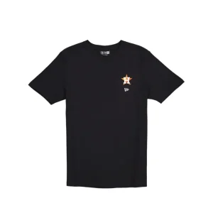 Fashion Houston Astros Logo Essentials Black TShirt - KTGCaps - Baseball caps for various teams, purchased online at a discount