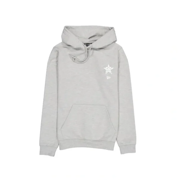 Discount Houston Astros Logo Essentials Tonal Gray Hoodie - KTGCaps - Baseball caps for various teams, purchased online at a discount