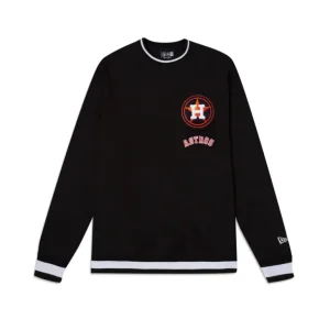 Outlet Houston Astros Logo Select Black Crewneck - KTGCaps - Baseball caps for various teams, purchased online at a discount