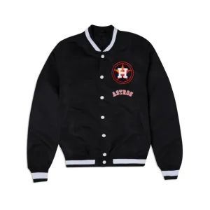 Flash Sale Houston Astros Logo Select Black Jacket - KTGCaps - Baseball caps for various teams, purchased online at a discount