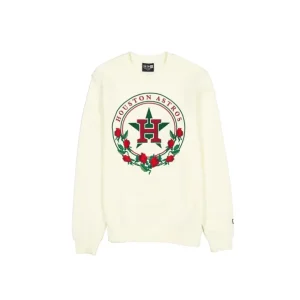 Flash Sale Houston Astros Novelty Stitch Crewneck - KTGCaps - Baseball caps for various teams, purchased online at a discount