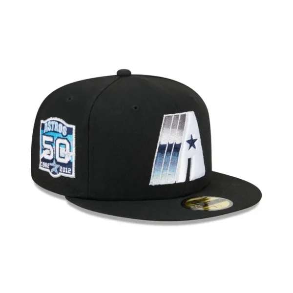 Clearance Houston Astros Raceway 59FIFTY Fitted Hat - KTGCaps - Baseball caps for various teams, purchased online at a discount