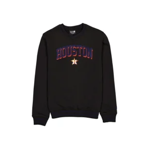 Discount Houston Astros Sport Night Black Crewneck - KTGCaps - Baseball caps for various teams, purchased online at a discount