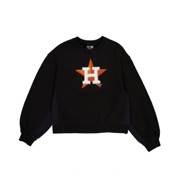 Flash Sale Houston Astros Sport Night Womens Crewneck - KTGCaps - Baseball caps for various teams, purchased online at a discount