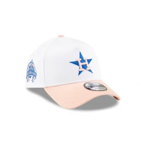 Clearance Houston Astros Spring Colorway 9FORTY AFrame Snapback Hat - KTGCaps - Baseball caps for various teams, purchased online at a discount