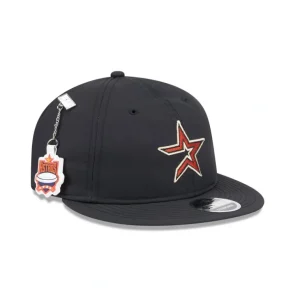 Flash Sale Houston Astros Team Color Retro Crown 9FIFTY Adjustable Hat - KTGCaps - Baseball caps for various teams, purchased online at a discount