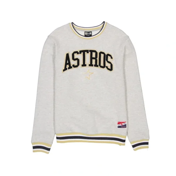 Flash Sale Houston Astros Throwback Crewneck - KTGCaps - Baseball caps for various teams, purchased online at a discount