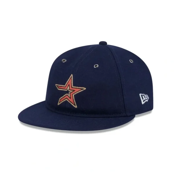 Shop Houston Astros Wool Retro Crown 59FIFTY Fitted Hat - KTGCaps - Baseball caps for various teams, purchased online at a discount