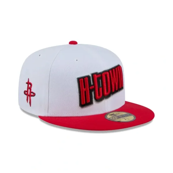 Outlet Houston Rockets 2024 City Edition 59FIFTY Fitted Hat - KTGCaps - Baseball caps for various teams, purchased online at a discount