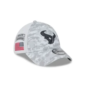 Clearance Houston Texans 2024 Salute to Service 39THIRTY Stretch Fit Hat - KTGCaps - Baseball caps for various teams, purchased online at a discount