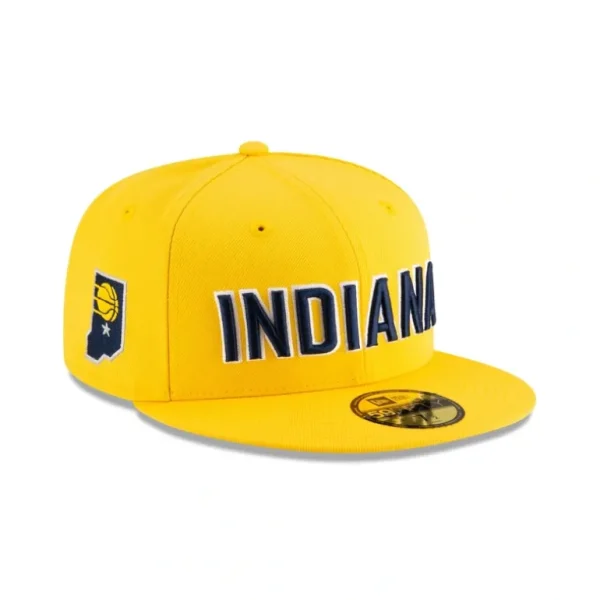Fashion Indiana Pacers 2024 Statement Edition 59FIFTY Fitted Hat - KTGCaps - Baseball caps for various teams, purchased online at a discount