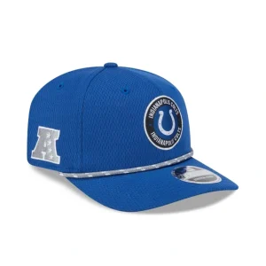 Clearance Indianapolis Colts 2024 Sideline 9SEVENTY StretchSnap Hat - KTGCaps - Baseball caps for various teams, purchased online at a discount