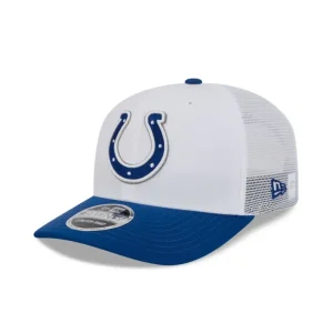 Flash Sale Indianapolis Colts 2024 Training 9SEVENTY Trucker Hat - KTGCaps - Baseball caps for various teams, purchased online at a discount