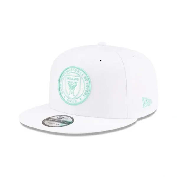 Discount Inter Miami Jersey Hook 9FIFTY Snapback Hat - KTGCaps - Baseball caps for various teams, purchased online at a discount