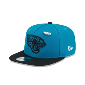 Clearance Jacksonville Jaguars 2024 Inspire Change 9FIFTY AFrame Snapback Hat - KTGCaps - Baseball caps for various teams, purchased online at a discount