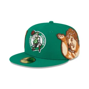 Fashion Jon Stan X Boston Celtics 59FIFTY Fitted Hat - KTGCaps - Baseball caps for various teams, purchased online at a discount
